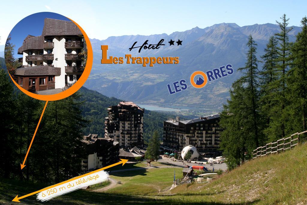 Hotel Les Trappeurs Les Orres Exterior photo